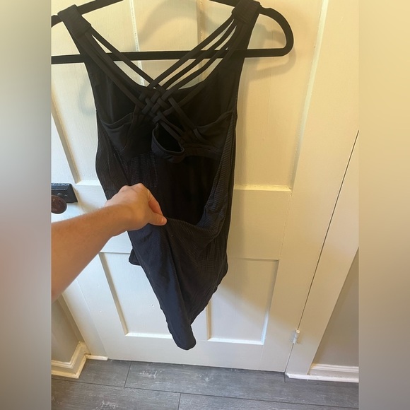 Lululemon Wild Tank Top Heathered Black / Grey Size 6 - Picture 9 of 15